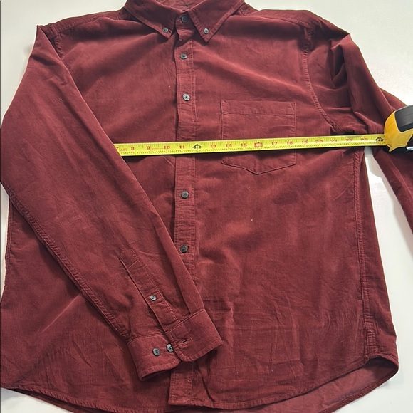 Goodfellow & Co Other - Men's red corduroy longsleeve button down